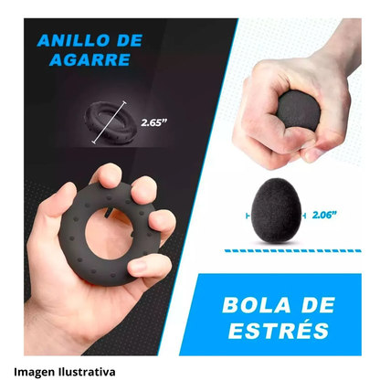 Dile adiós a la perdida de fuerza en tus manos con el kit de entrenamiento antebrazos